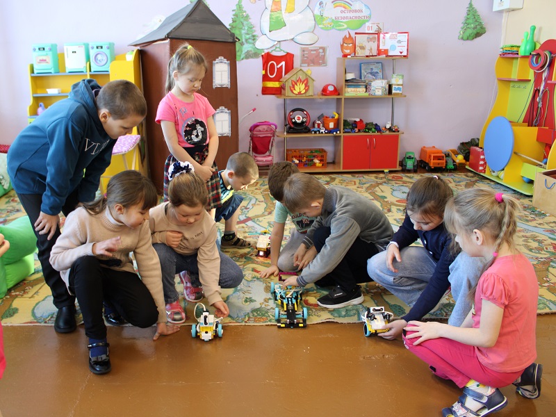 Робототехника в детском саду.